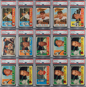 Lot #8077  1960 Topps HIGH GRADE Vending Collection of (335+ cards) with (83) PSA Graded! - Image 6
