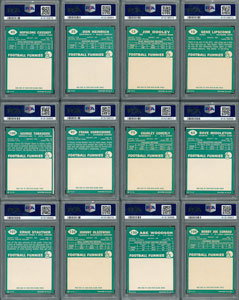 Lot #8167  1960 Topps Football HIGH GRADE Complete Set with (20) PSA Graded! - Image 4