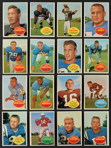 Lot #8167  1960 Topps Football HIGH GRADE Complete Set with (20) PSA Graded! - Image 5