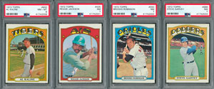 Lot #8147  1972 Topps Complete Set with (14) PSA Graded - Image 2