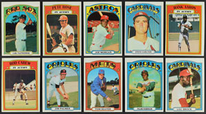 Lot #8147  1972 Topps Complete Set with (14) PSA Graded - Image 4