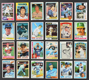 Lot #8184  1960's-1980's Signed Baseball Card Collection (1,200+) with 250+ Deceased and 200+ HOFers! - Image 2