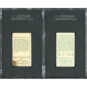 Lot #8025  1911 T205 Complete SGC Fully Graded Set with  Variations including Hoblitzel (No Stats) - 220 Cards - Image 2