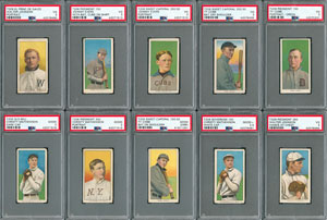 Lot #8029  1911 T206 White Border Near Complete Set with (32) PSA Graded - with Magie, Demmitt and O'Hara! - Image 1
