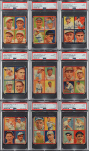 Lot #8034  1935 Goudey PSA Completely Graded Set of (36) Cards - Image 4
