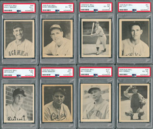 Lot #8038  1939 Play Ball Partial Set of (135/162) with (10) PSA Graded - Image 3