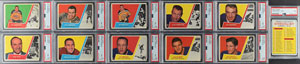 Lot #8176  1963 Topps Hockey HIGH GRADE Set of 66 Cards with (20) PSA Graded - Image 3