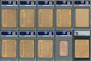 Lot #8022  1910s-1960s Multi-Sport and Non-Sport Collection with Graded Cards (Over 500 total cards!) - Image 7