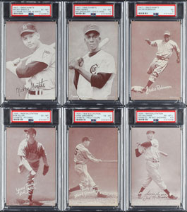 Lot #8039  1939-1966 Exhibits Collection (103) with (6) PSA Graded Cards - Image 1