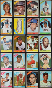 Lot #8105  1966 Topps Complete Set (598) with (10) PSA Graded - Image 2