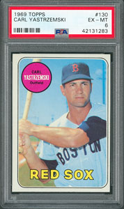 Lot #8129  1969 Topps Complete Set (664) with (9) PSA Graded - Image 2