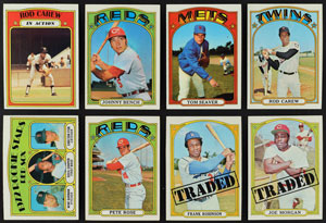 Lot #8148  1972 Topps Complete Set (787) with (6) PSA Graded - Image 2