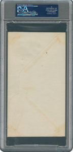 Lot #8345 Honus Wagner Signed Baseball Centennial First Day Cover - PSA/DNA - Image 2