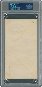 Lot #8334 Grover Cleveland Alexander Signed Baseball Centennial First Day Cover - PSA/DNA - Image 2
