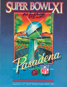Lot #8468 Amazing Collection of Super Bowl Programs, Set of (35) Signed by the MVPs - Image 15