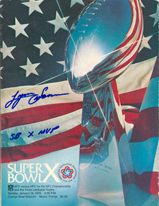 Lot #8468 Amazing Collection of Super Bowl Programs, Set of (35) Signed by the MVPs - Image 16