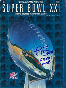 Lot #8468 Amazing Collection of Super Bowl Programs, Set of (35) Signed by the MVPs - Image 18