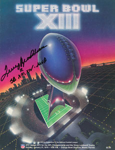 Lot #8468 Amazing Collection of Super Bowl Programs, Set of (35) Signed by the MVPs - Image 22