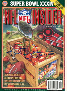 Lot #8468 Amazing Collection of Super Bowl Programs, Set of (35) Signed by the MVPs - Image 24