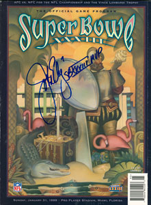 Lot #8468 Amazing Collection of Super Bowl Programs, Set of (35) Signed by the MVPs - Image 25