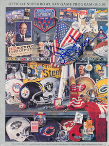 Lot #8468 Amazing Collection of Super Bowl Programs, Set of (35) Signed by the MVPs - Image 27