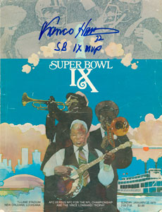 Lot #8468 Amazing Collection of Super Bowl Programs, Set of (35) Signed by the MVPs - Image 32