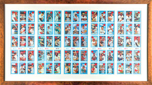Lot #8140  1971 Kellogg's Baseball Set in Uncut Sheets (5) - Image 1