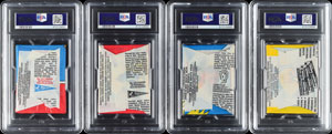 Lot #8214  1971-1980 OPC Baseball PSA Graded Wax Pack Collection (7) - Image 4