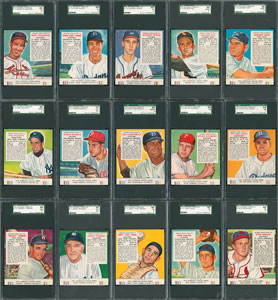 Lot #8056  1953 Red Man Tobacco Complete SGC