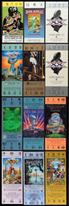Lot #8462  1960's-90's Super Bowl Ticket Collection with Mostly Full Tickets (14) plus Super Bowl II Stub - Image 1