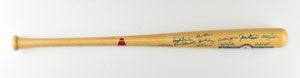 Lot #8286  Boston Red Sox 'Impossible Dream' Reunion Signed Baseball Bat - Image 1