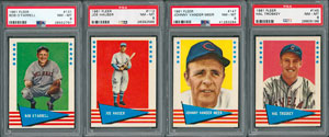 Lot #8085  1961-62 Fleer PSA Graded Collection of (24) with 10 Hall of Famers! - Image 5