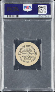 Lot #8008  1909 Colgan's Chips Ty Cobb - PSA NM-MT 8 - Image 2