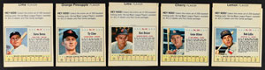 Lot #8087  1962-63 Jello Baseball Collection with Three Mantle's and Five Full Box Backs (160 cards) - Image 2