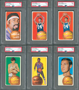 Lot #8162  1970-72 Topps Basketball PSA Graded Collection (13) - Image 2