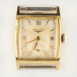 Lot #8445 Ralph Kiner's 1950 Look Magazine Longines Gold Filled Wrist Watch - Image 1