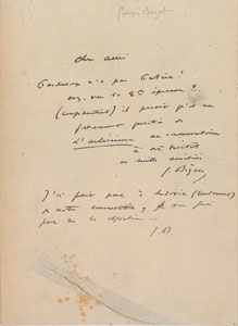 Lot #514 Georges Bizet