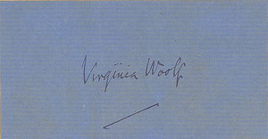 Lot #513 Virginia Woolf - Image 1