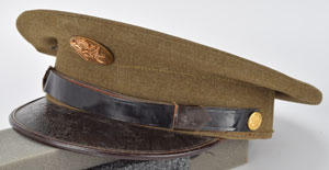 Lot #268  WWII Uniform Items Belonging to Lt.
