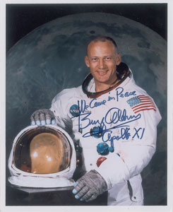 Lot #329 Buzz Aldrin