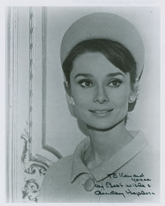 Lot #637 Audrey Hepburn - Image 1
