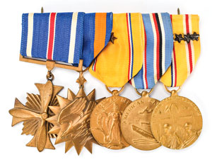 Lot #264  Battle of Midway: Medals and Documents Belonging to Capt. Benjamin Tappan, Jr., USN, Awarded the Distinguished Flying Cross for Actions at Midway - Image 6