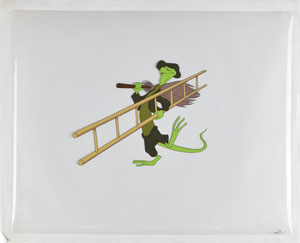 Lot #899 Bill the Lizard production cel from Alice