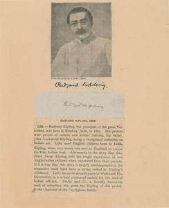Lot #493 Rudyard Kipling - Image 1