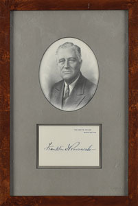 Lot #56 Franklin D. Roosevelt - Image 1