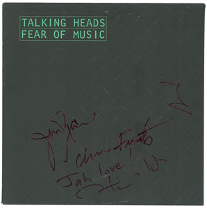 Lot #782  Talking Heads