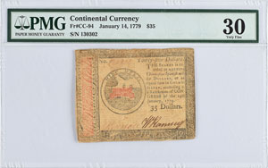 Lot #187  Continental Currency