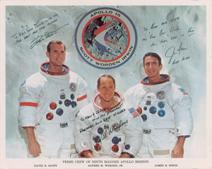 Lot #335  Apollo 15 - Image 1