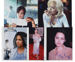 Lot #761 Angelina Jolie - Image 1