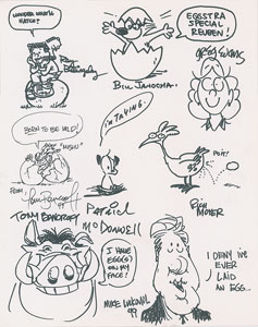 Lot #948  Cartoonists and Animators - Image 1